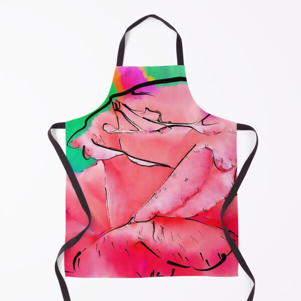 Item preview, Subtle Red Rose In Abstract Watercolor designed and sold by KirtTisdale.