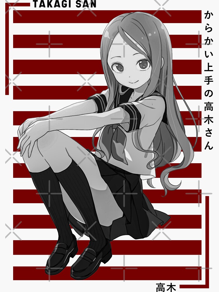 Karakai Jouzu No Takagi San Stickers for Sale