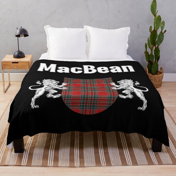 Item preview, MacBean Clan Scottish Name Coat Of Arms Tartan designed and sold by RosiesSticks.