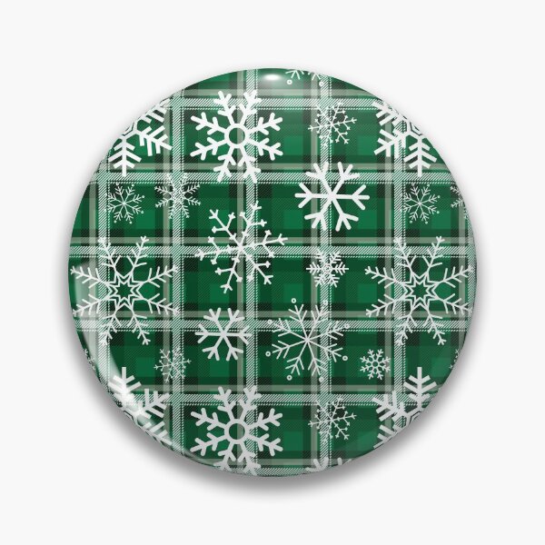 Item preview, Green Winter Simple Snowflake Pattern designed and sold by JABG-01.