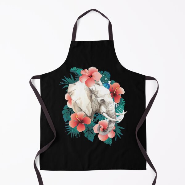 Item preview, Elephant in floral boho design designed and sold by JoysGallery.