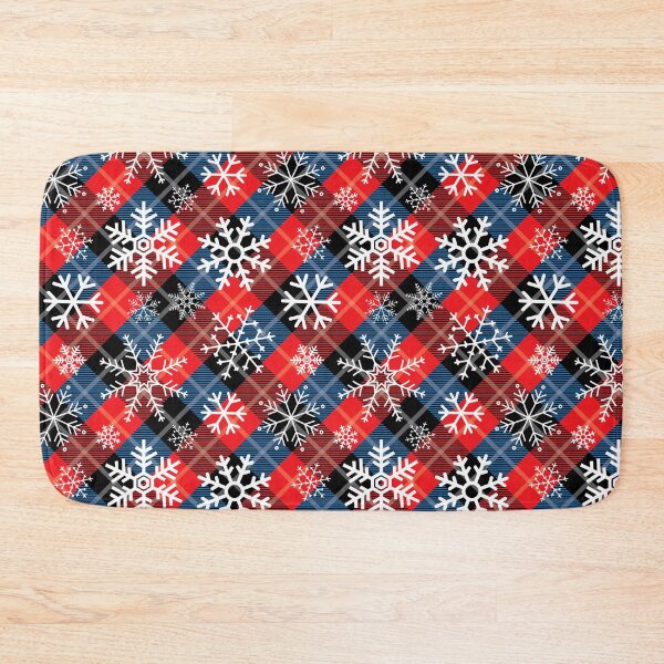 Item preview, Red Winter Simple Snowflake Pattern designed and sold by JABG-01.