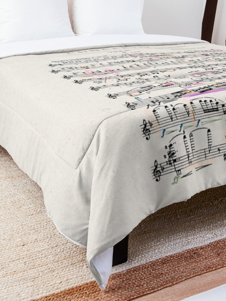 Alternate view of Violin student Comforter
