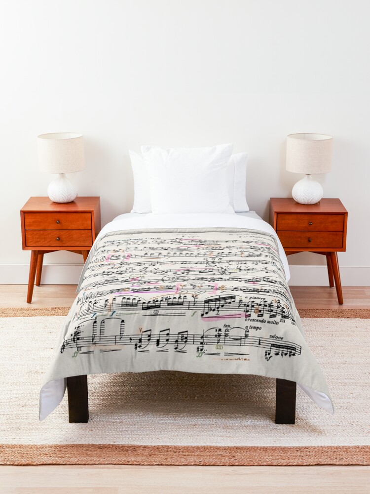 Alternate view of Violin student Comforter