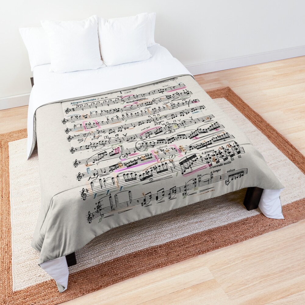 Violin student Comforter
