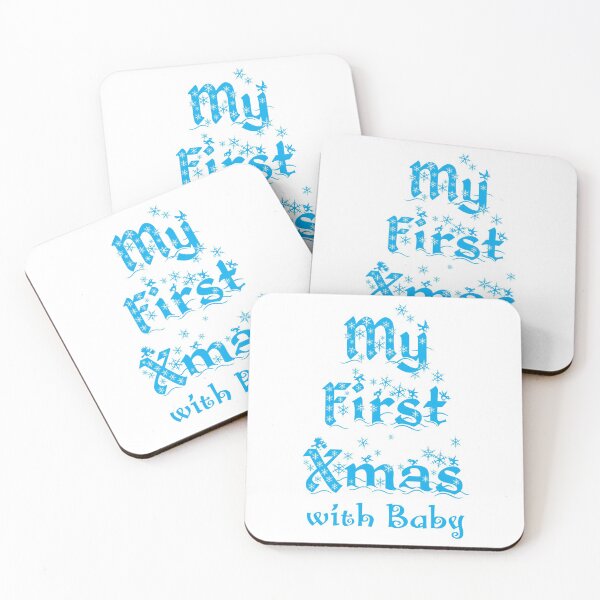 Item preview, My first Xmas with baby (blue) designed and sold by RicardoPeragua.