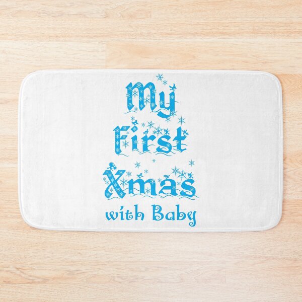 Item preview, My first Xmas with baby (blue) designed and sold by RicardoPeragua.