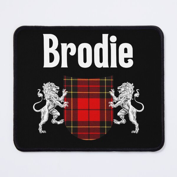 Item preview, Brodie Clan Scottish Name Coat Of Arms Tartan designed and sold by RosiesSticks.