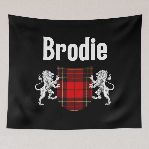 Item preview, Brodie Clan Scottish Name Coat Of Arms Tartan designed and sold by RosiesSticks.