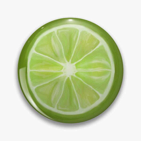 Item preview, Green Lime Citrus Circle Slice designed and sold by Deborah Camp.