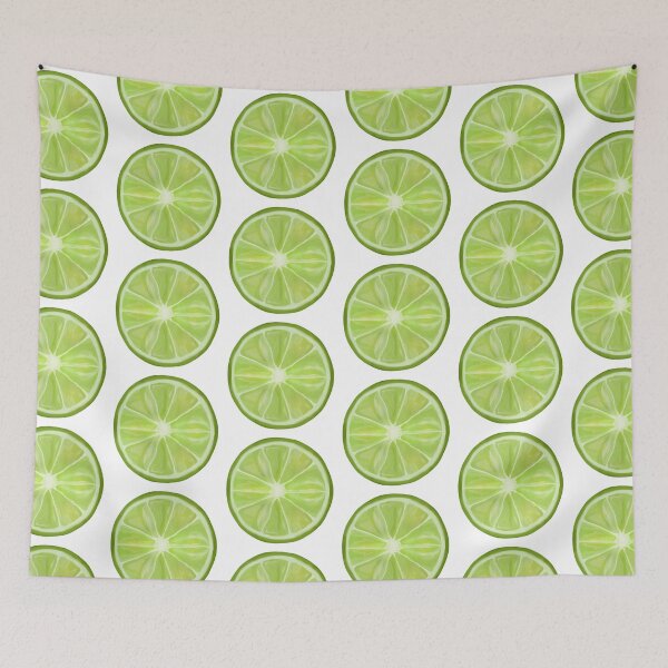 Item preview, Green Lime Citrus Circle Slice designed and sold by Deborah Camp.