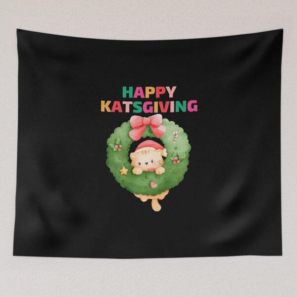Item preview, Happy Katsgiving designed and sold by VGdigital.