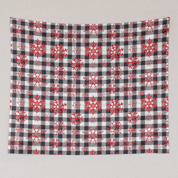 Item preview, White Winter Simple Snowflake Pattern designed and sold by JABG-01.