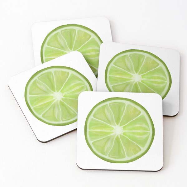 Item preview, Green Lime Citrus Circle Slice designed and sold by Deborah Camp.