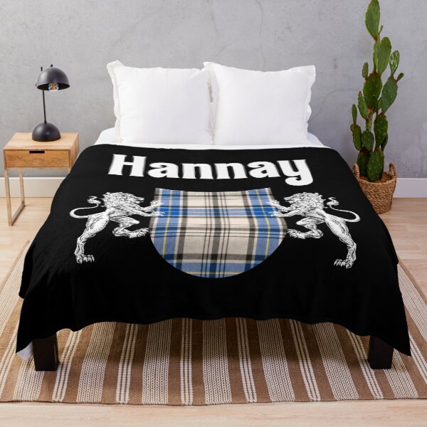 Item preview, Hannay Clan Scottish Name Coat Of Arms Tartan designed and sold by RosiesSticks.