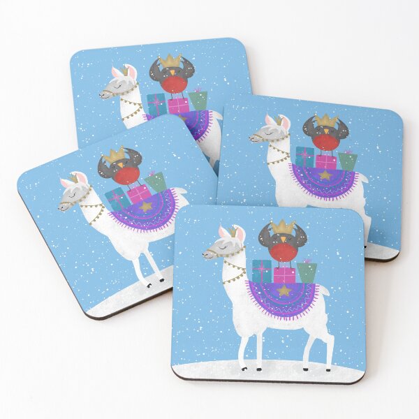 Item preview, Christmas Llama designed and sold by laurendemoet.