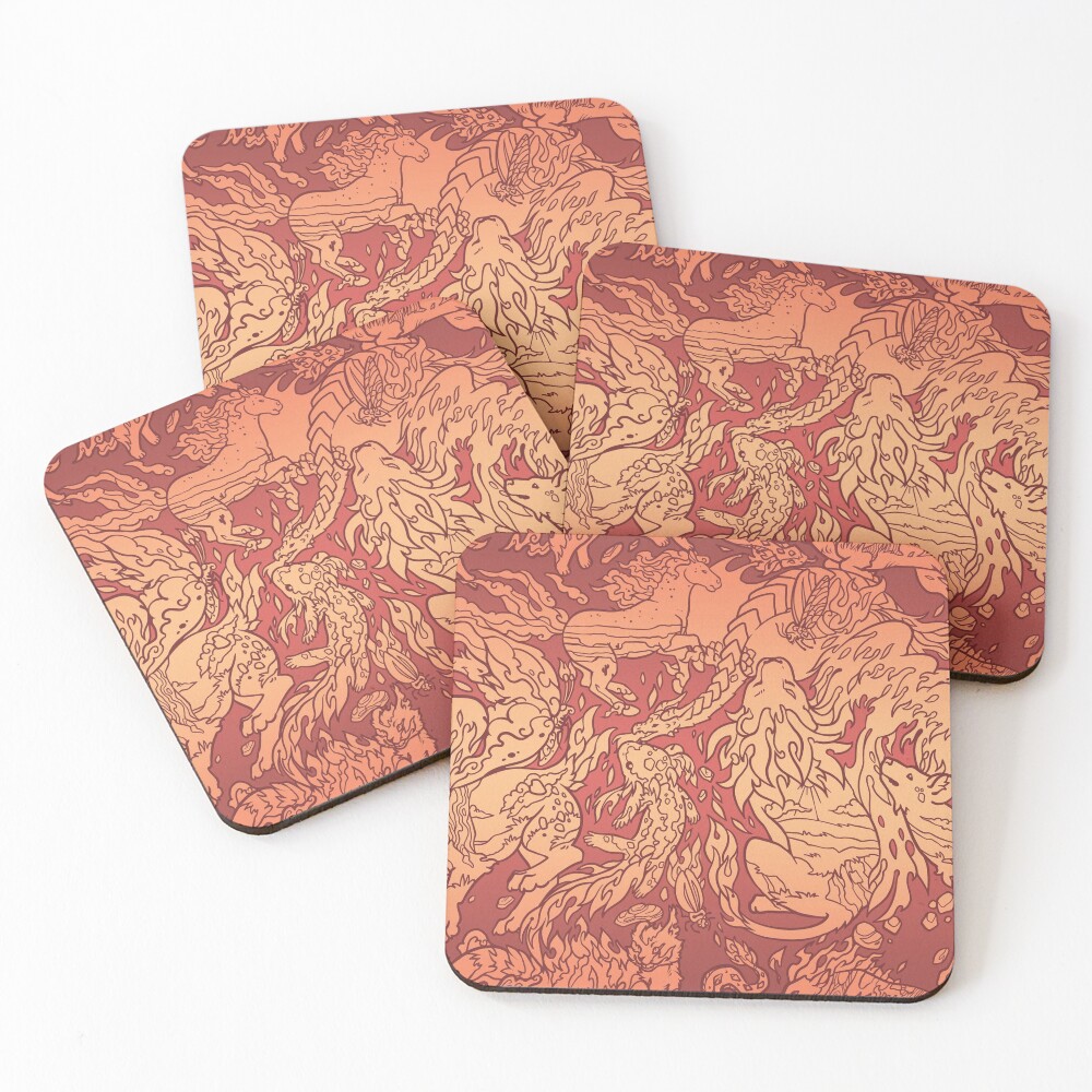 Item preview, Coasters (Set of 4) designed and sold by Alstro-Arts.
