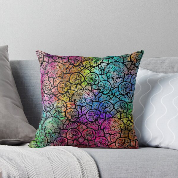 Item preview, Boho Colorful Mandala Florals art designed and sold by cutecrazytshirt.