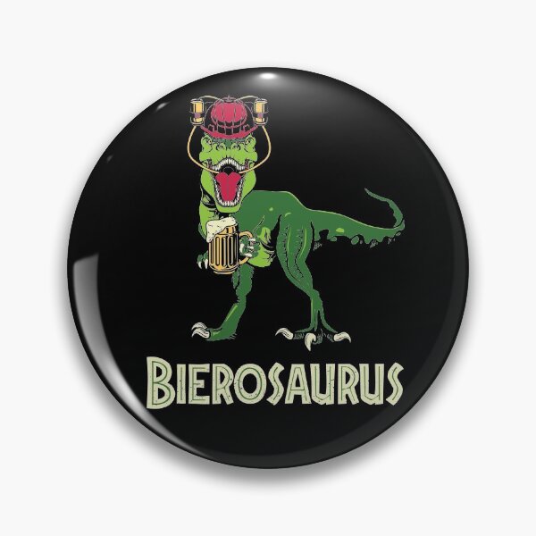 Artikelvorschau, Bierosaurus mit Bierglas, Trinkhelm, Bier, Bierliebhaber Dino Design entworfen und verkauft von brunsch-print.