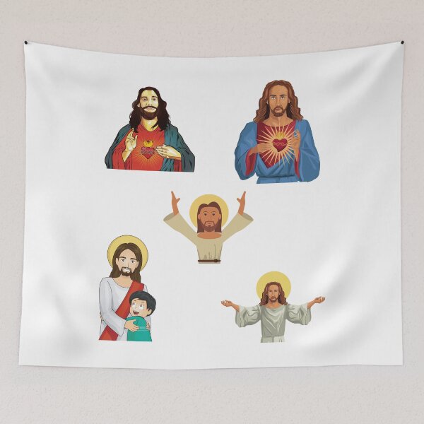 Item preview, Jesus Sticker Pack #1 designed and sold by Peter Stawicki.