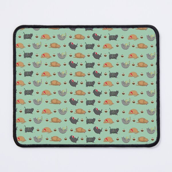 Item preview, Fat Cats and Christmas Puddings designed and sold by Kittys-Art.