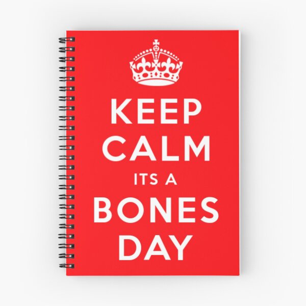 Item preview, keep calm its a bones day funny tiktok trend noodle pug bones day- keep calm and carry on red designed and sold by emcazalet.