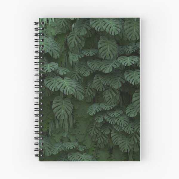 Item preview, 3d exotic green leaves of monstera and fern background designed and sold by AlinaGil.