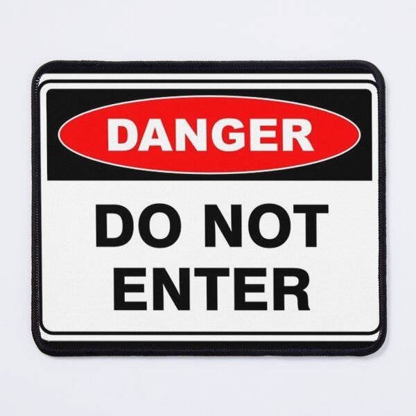 Item preview, Danger Do Not Enter designed and sold by levsal.