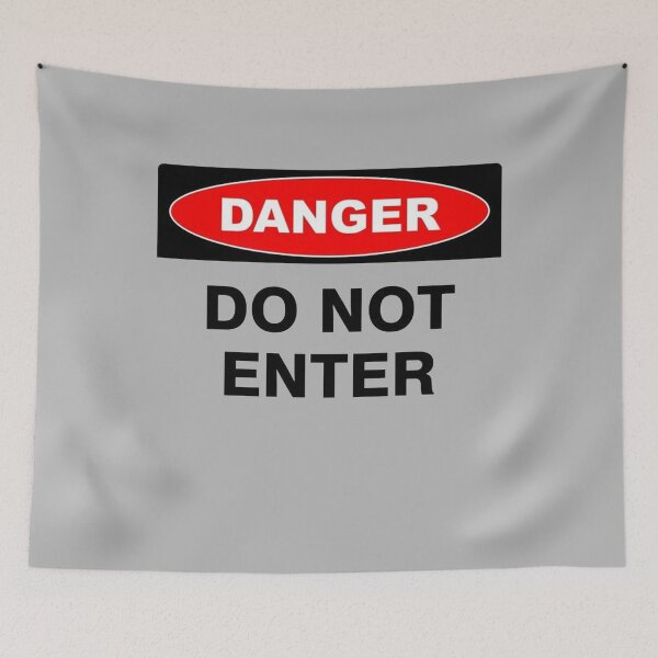 Item preview, Danger Do Not Enter designed and sold by levsal.