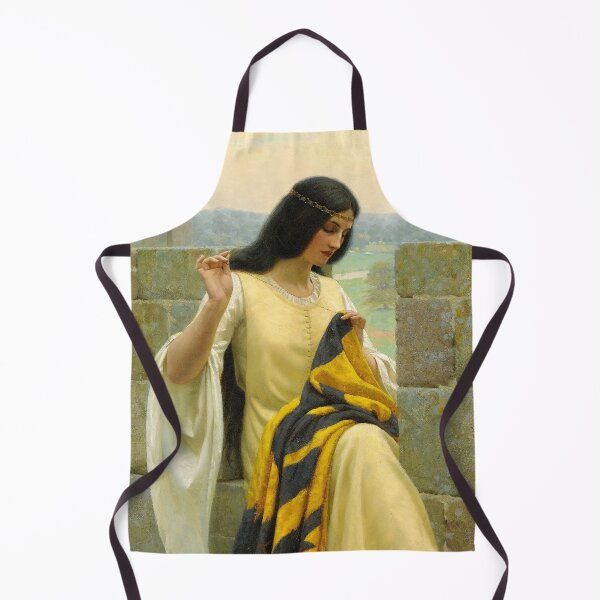 Item preview, Stitching the Standard by Edmund Leighton (1911) designed and sold by allhistory.