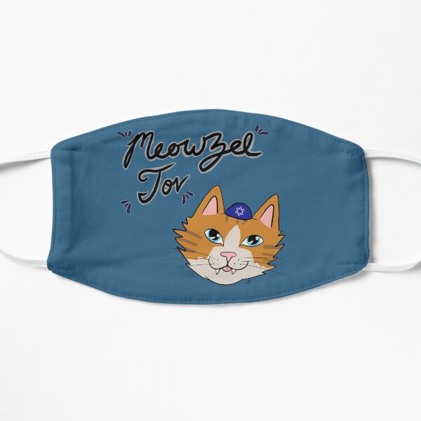 Meowzel tov Flat Mask
