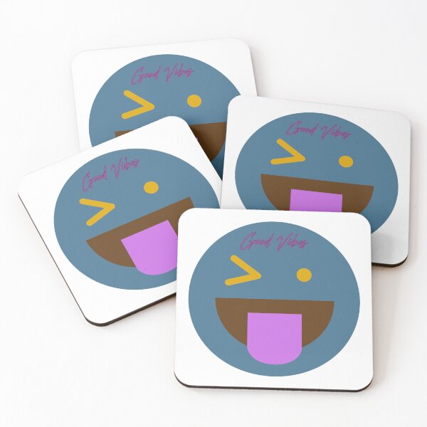 Item preview, Emoji - Good Vibes designed and sold by 0waste.