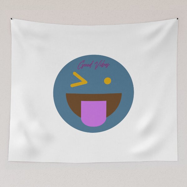 Item preview, Emoji - Good Vibes designed and sold by 0waste.