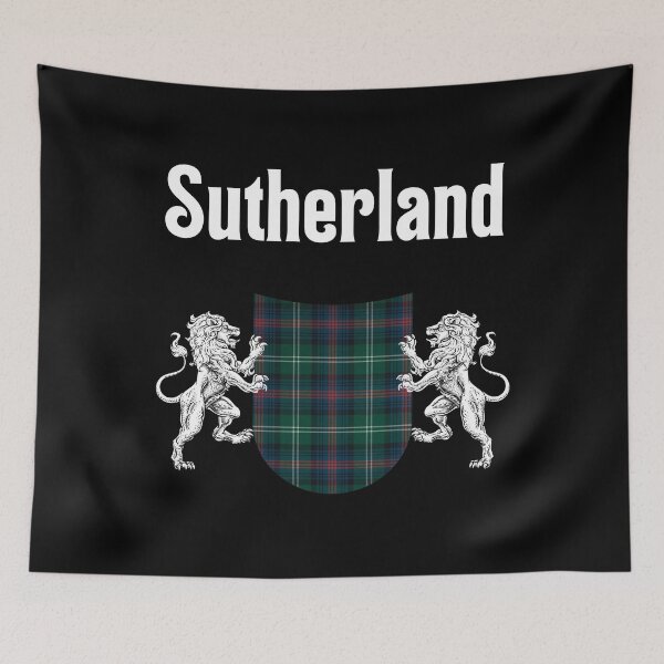 Item preview, Sutherland Clan Scottish Name Coat Of Arms Tartan designed and sold by RosiesSticks.