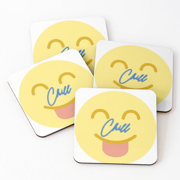 Item preview, Emoji - Chill designed and sold by 0waste.