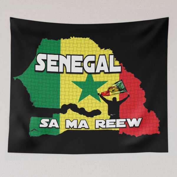 Item preview, Senegal Sa Ma Reew - Senegal Flag designed and sold by Tony Cisse.