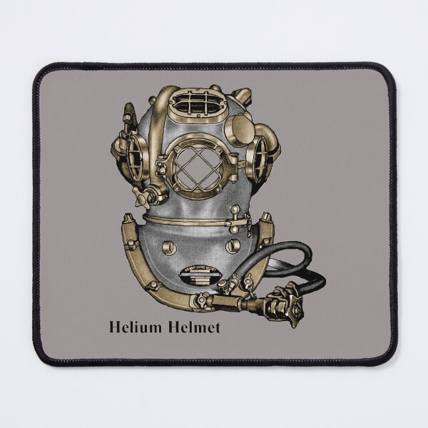 Item preview, Vintage Helium Deep Sea Mark V Diving Helmet designed and sold by urmaddad.