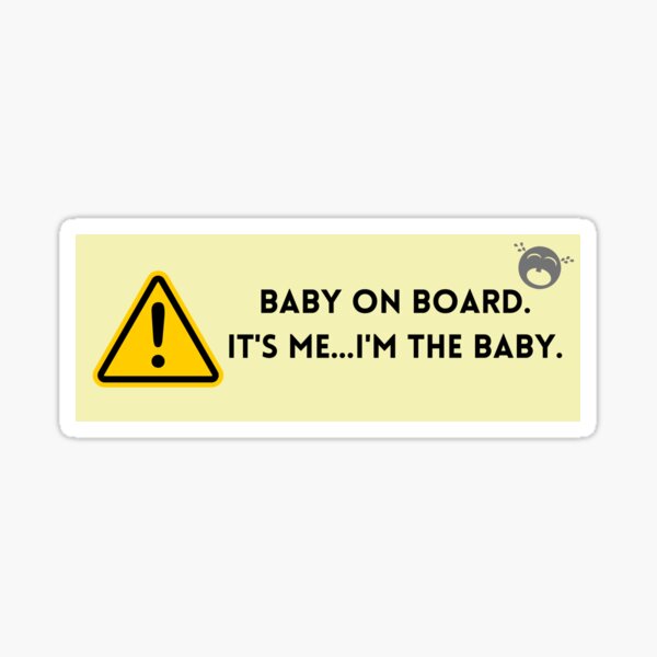 Im Baby Stickers for Sale Redbubble