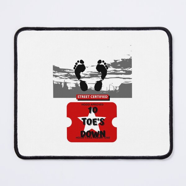 Item preview, 10 TOES DOWN designed and sold by FOREIGN-i88.
