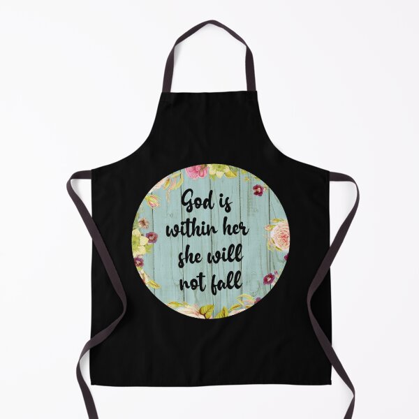 Item preview, God Is Within Her She Will Not Fall designed and sold by PinkPerfect.