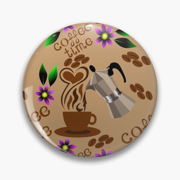 Item preview,  Seamless, endless pattern -Coffee time. designed and sold by Natalya Alexandrou.