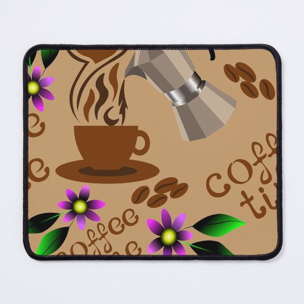 Item preview,  Seamless, endless pattern -Coffee time. designed and sold by Natalya Alexandrou.