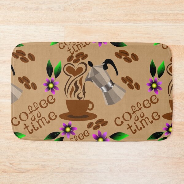 Item preview,  Seamless, endless pattern -Coffee time. designed and sold by Natalya Alexandrou.