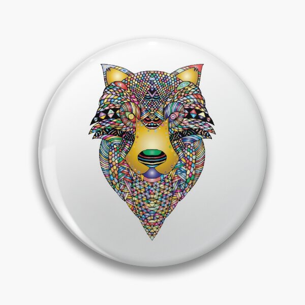 Item preview, Psychedelic Wolf designed and sold by StephenMollie.
