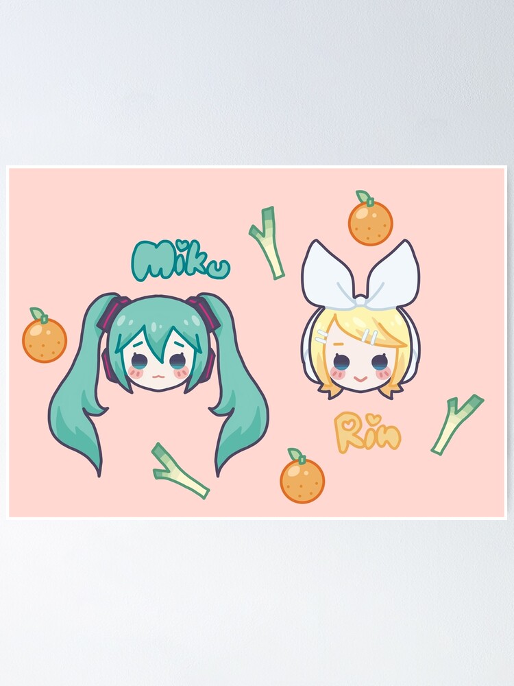 Vocaloid Triple Baka Chibis Poster for Sale by c10884