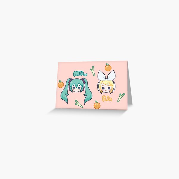 Miku and Rin Chibis Sticker for Sale by Devious-Monster