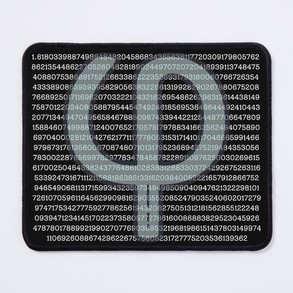 Item preview, 1,000 Digits of Phi φ designed and sold by Sus-Snail-Co.