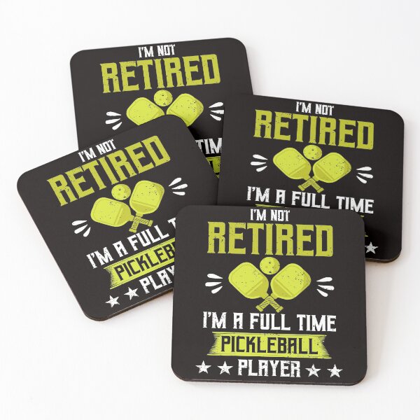 Item preview, Funny Pickleball I’m Not Retired Full Time Pickleball Player designed and sold by MagicSD Designs.