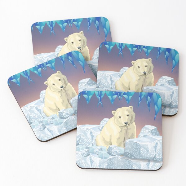 Item preview, Polar Bear on Ice designed and sold by RiadMannan.