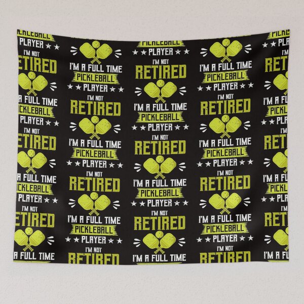 Item preview, Funny Pickleball I’m Not Retired Full Time Pickleball Player designed and sold by MagicSD Designs.